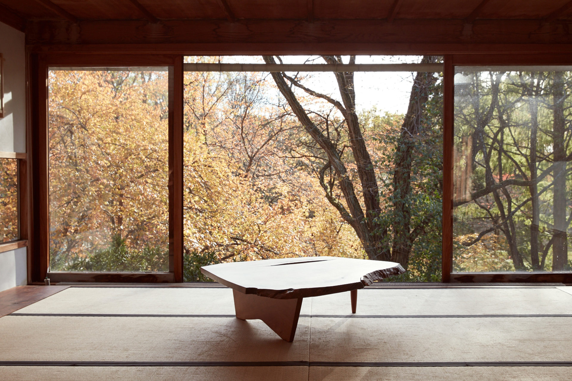 Nakashima's signature Conoid Coffee Table